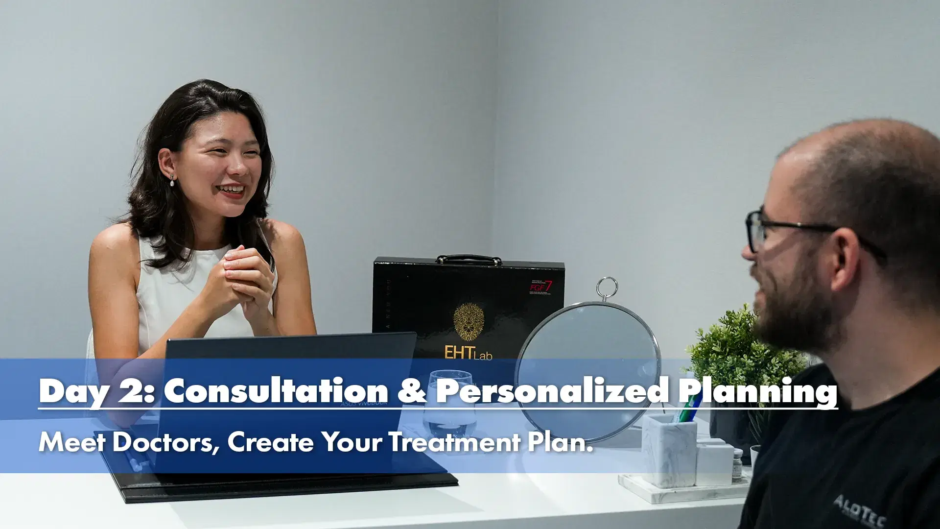 hair transplant in Turkey day 2